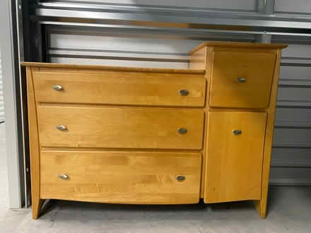 Photo of free Changing table, dresser & TV stand (Levittown) #1