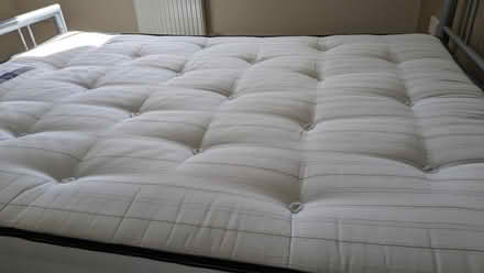 Photo of free Double bed AND Ortho mattress (Grange Farm MK8) #2