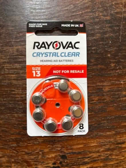 Photo of free Hearing aid batteries (Frome BA11) #1