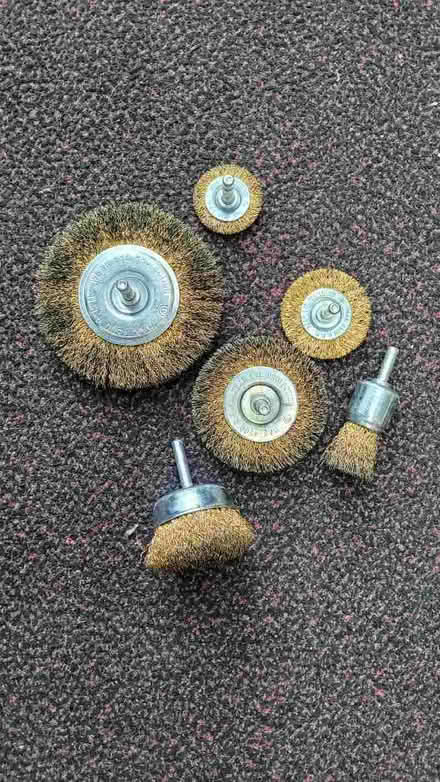 Photo of free Brass wire wheels and cups (Dursley GL11) #1