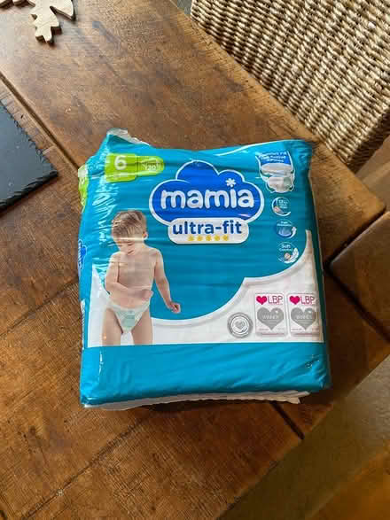 Photo of free Mamia ultra fit size 6 nappies (Whatstandwell DE4) #1