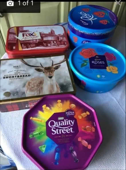 Photo of free Empty Biscuit and Sweetie Containers (Bannockburn FK7) #1