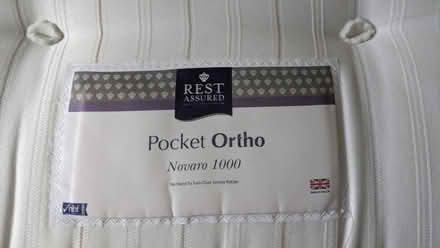 Photo of free Double bed AND Ortho mattress (Grange Farm MK8) #3