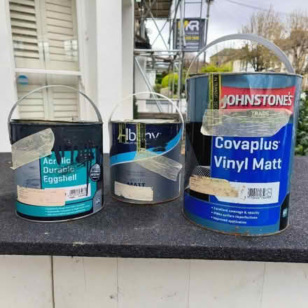 Photo of free Half used paints (Balham) #1