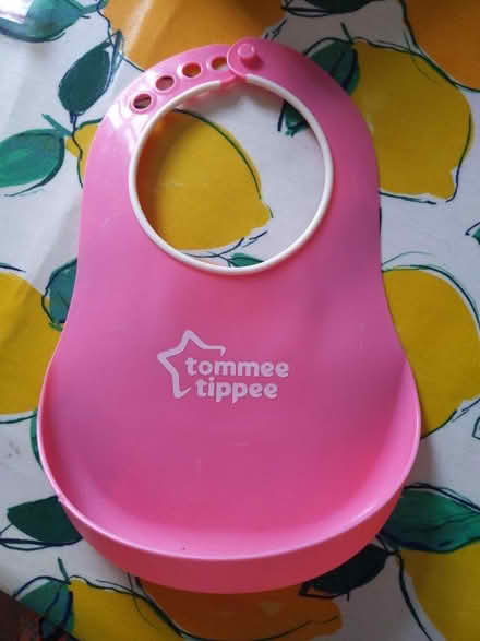 Photo of free Tommee tippee pink bib (Cheshunt EN8) #1