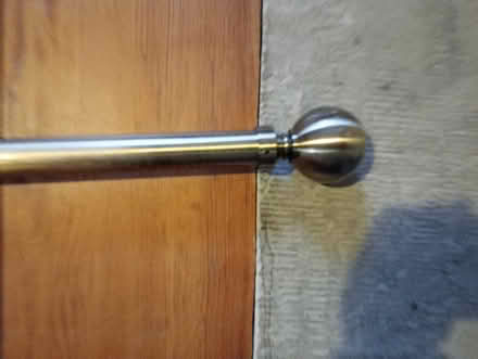 Photo of free Lined curtains and pole (Shipley BD18) #2