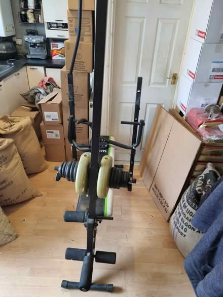 Photo of free Exercise equipment and bench press (Hayes UB3) #2