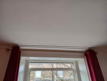 Photo of free Lined curtains and pole (Shipley BD18) #3