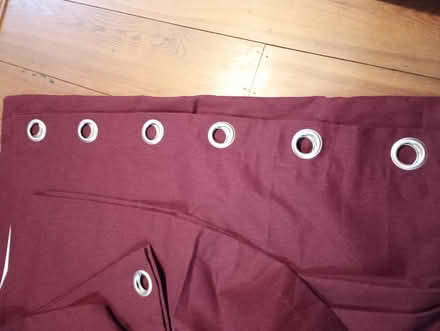Photo of free Lined curtains and pole (Shipley BD18) #4
