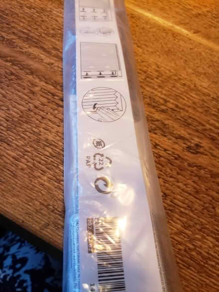 Photo of free Fold out, stick down blind (Outlane, HD3) #3