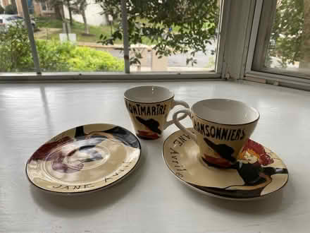 Photo of free 2 cups & saucers (Kensington / Aspen Hill) #1