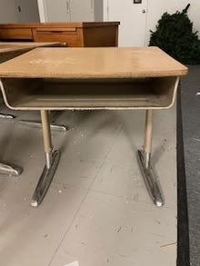 Photo of free student type desks (Sunnyvale, near Mary & Evelyn) #2
