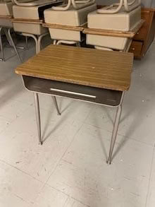 Photo of free student type desks (Sunnyvale, near Mary & Evelyn) #1