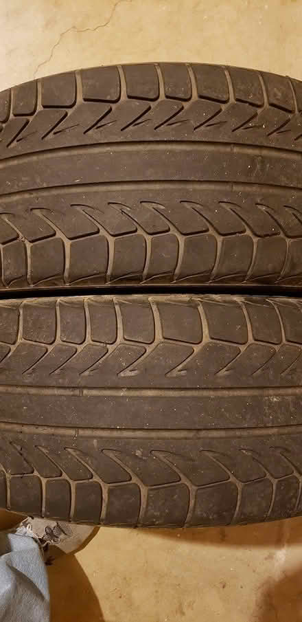 Photo of free 2 Used 225/45Z17 BF Goodrich tires (Morristown, off Sussex Ave) #1