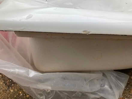 Photo of free Ceramic white 1.5 bowl sink (Aldrington BN3) #1