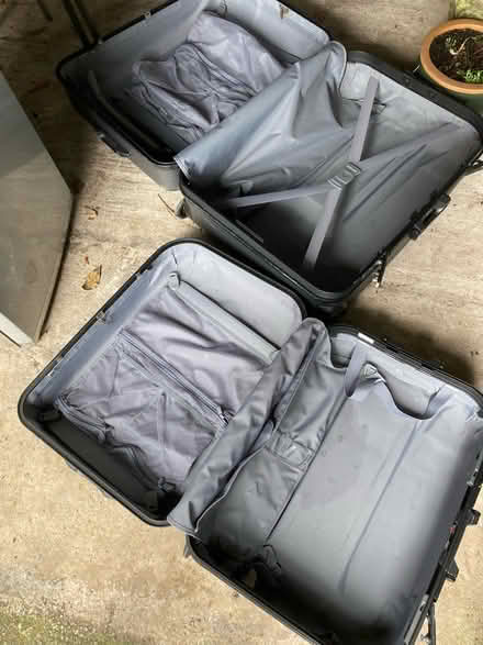 Photo of free 2x grey Antler suitcases (Walton le dale) #2