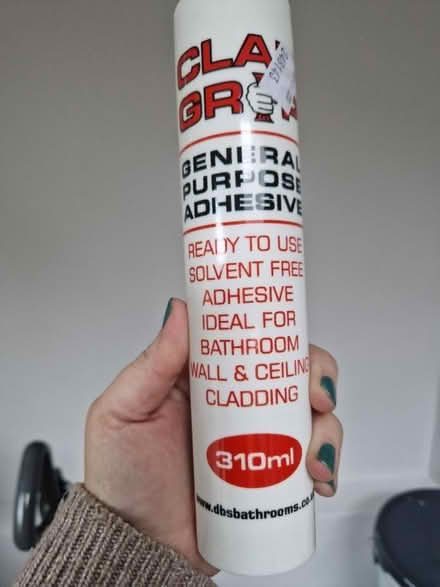 Photo of free Wall panel adhesive (ME7) #1
