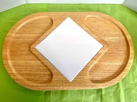 Photo of free Wood/Ceramic Charcuterie Tray (Plainfield) #2
