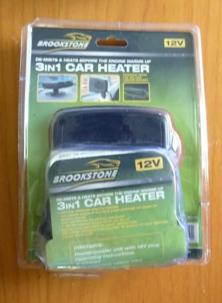 Photo of free car heater runs off lighter socket (West Bowling BD5) #1