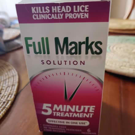 Photo of free Full Marks anti lice lotion (Richmond TW9) #1