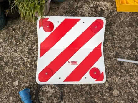 Photo of free Bike rack safety panel (Arlington BN26) #1