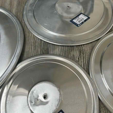 Photo of free Saucepan lids. Stainless steel (Mill Hill NW7) #1