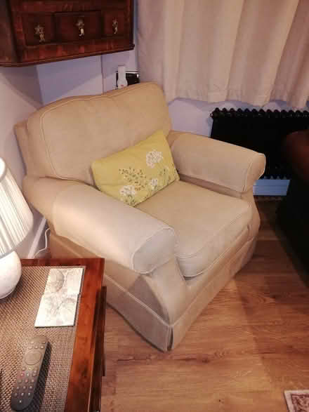 Photo of free Laura Ashley armchair (Halmer End, Newcastle ST7) #2