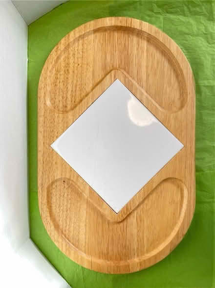 Photo of free Wood/Ceramic Charcuterie Tray (Plainfield) #1