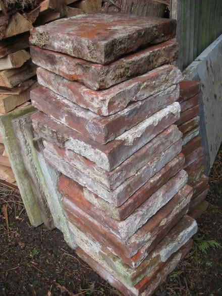 Photo of free Terracotta tiles (12 inch) (Harwell OX11) #1