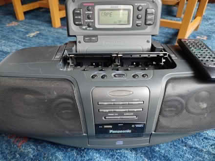 Photo of free Panasonic CD and cassette tape player (How Wood AL2) #3