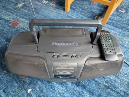 Photo of free Panasonic CD and cassette tape player (How Wood AL2) #2