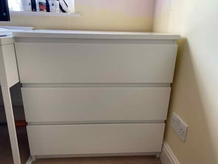 Photo of free IKEA malm white chest of drawers (Knebworth, SG3) #1