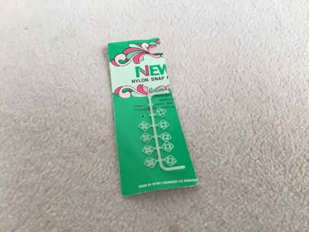 Photo of free Sew-on fastenings (Roselands, Eastbourne, BN22) #1