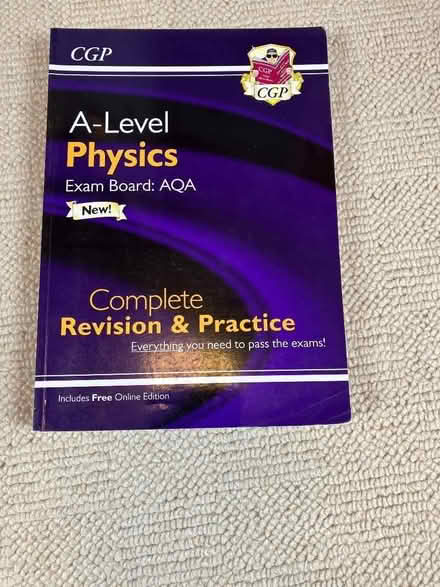 Photo of free A Level Physics text book (Tunbridge Wells S. TN2) #1