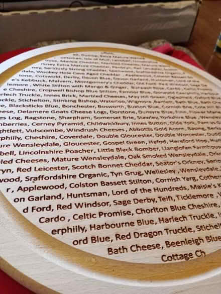 Photo of free Lovely wooden cheeseboard (Kendal LA9) #1