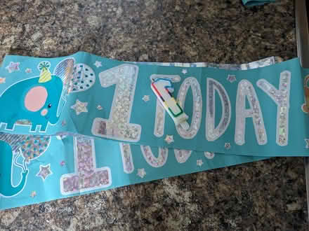 Photo of free First birthday bits (Skelsmergh (Kendal)) #1