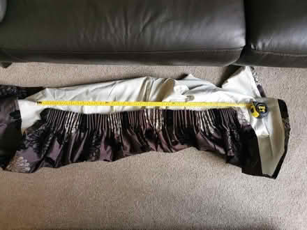 Photo of free Brown curtains (Horley, RH6) #2