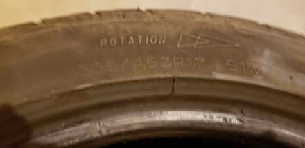 Photo of free 2 Used 225/45Z17 BF Goodrich tires (Morristown, off Sussex Ave) #4