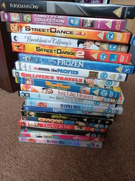 Photo of free Dvds (SS9) #1