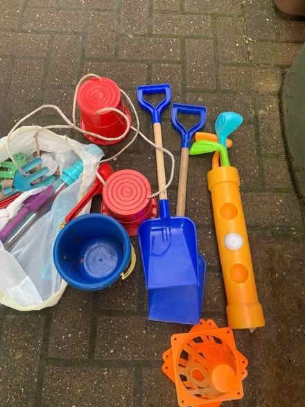 Photo of free Kids bucket & spades & garden toys for outside play (Lee SE12) #1