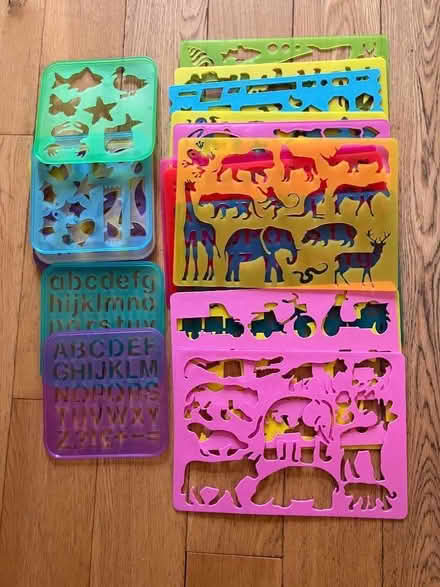Photo of free Bundle of kids drawing stencils (Harpenden AL5) #1