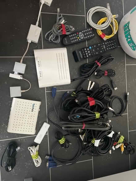Photo of free Scart, USB, Routers, cables etc (Quedgeley) #1