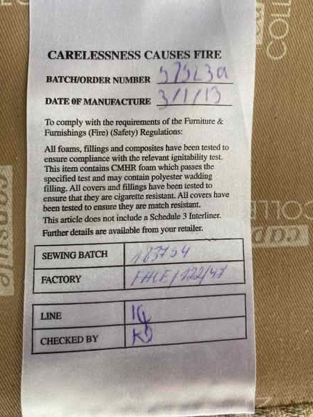 Photo of free Corner Sofa (Broseley TF12) #3