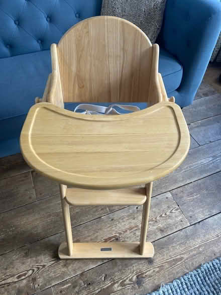 Photo of free Wooden high chair - folding (Downley HP13) #1