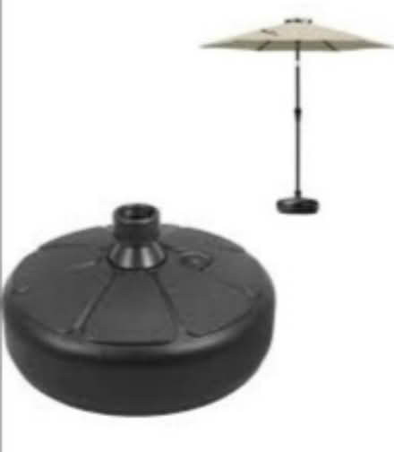 Photo of Patio umbrella base (Barbourne, WR1) #1