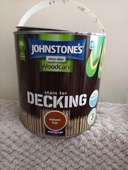 Photo of free Naturally oak Decking stain (Blackburn BB2) #1
