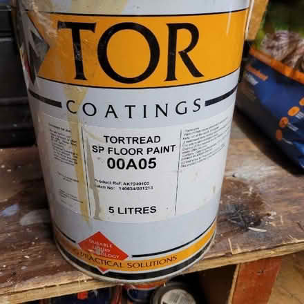 Photo of free Tortread floor paint (Eccles Road NR16) #1