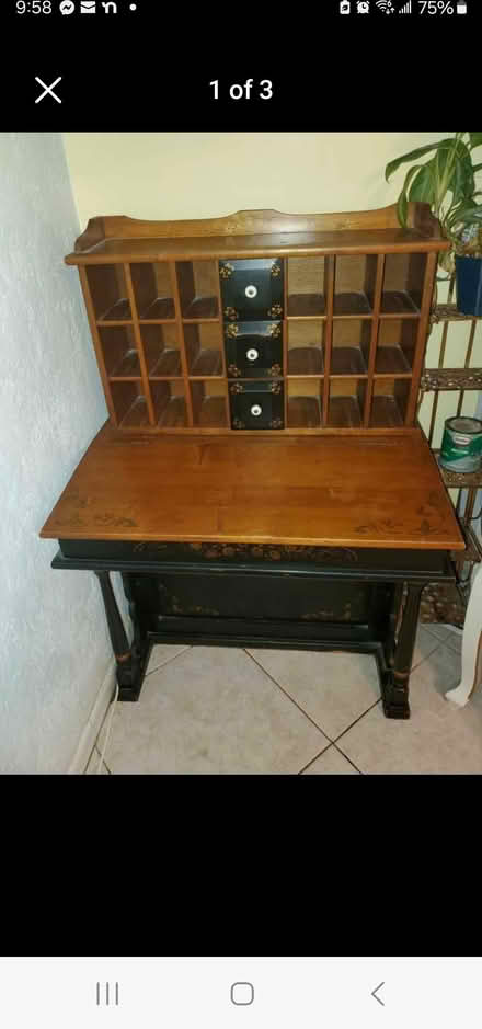 Photo of free Antique Postmaster Desk (S Cypress Rd & E Atlantic Blvd) #1