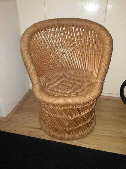 Photo of free Kids wicker chair (Cheshunt EN8) #1