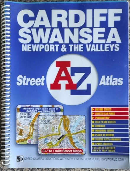 Photo of free Cardiff & Swansea A to Z (Hanworth TW4) #1